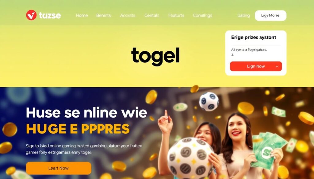 Situs judi togel online dengan hadiah besar